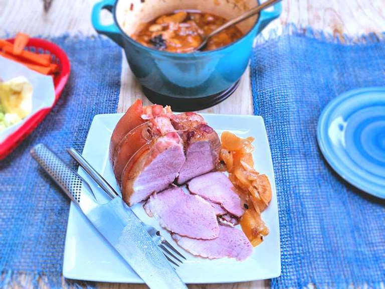 Apple Cider Braised Gammon Recipe Cuisine Fiend